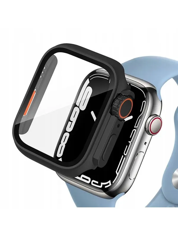 Tech-Protect Defense360 Case for Apple Watch 46mm - Black - Orange