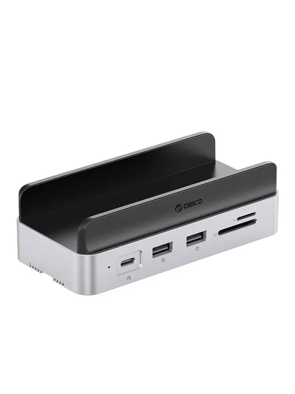 ORICO MiniDock 10-in-1 Docking Station with SSD Hard Drive Bay - Silver