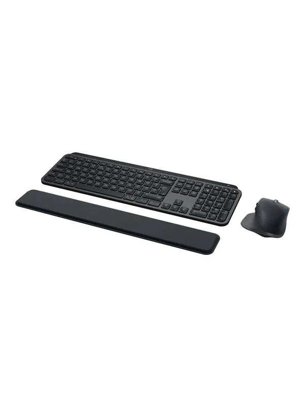 Logitech MX Keys S Combo Graphite - CH - Tastatur &amp; Mus set - Schweizisk - Svart