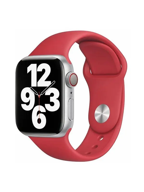 Lippa Apple Watch Silicone strap 42/44/45/49 Red
