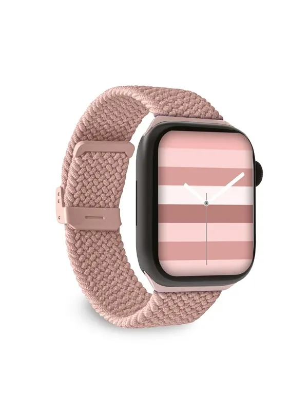 CASE&amp;ME SBS Loop armband för Apple Watch 38/40/41mm - Rosa