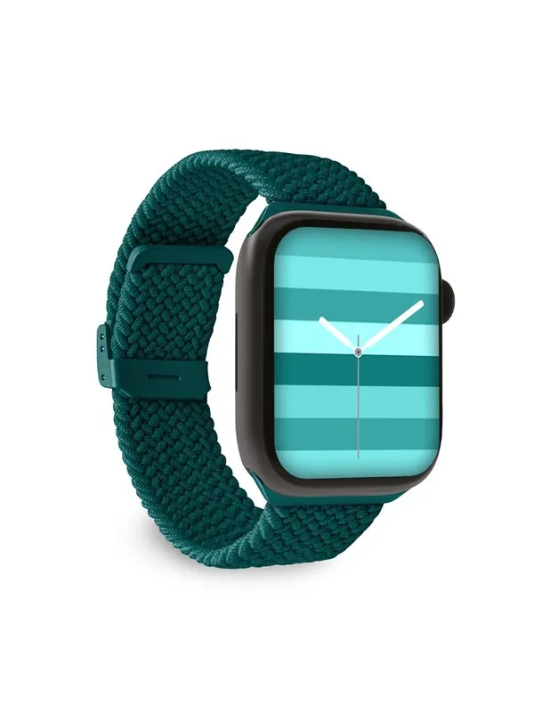 CASE&ME SBS Loop armband för Apple Watch 38/40/41mm - Jadegrön