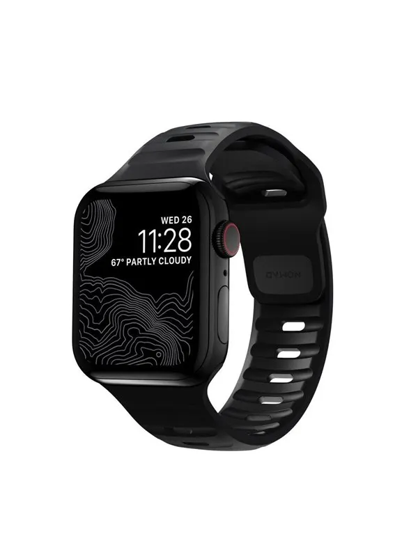 Nomad - Sport Band - 40mm/38mm | S/M | Black | FKM | V2