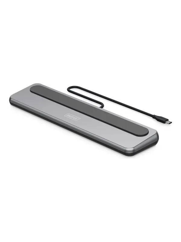 DIGITUS - docking station - USB-C - 2 x HDMI DP - 1GbE