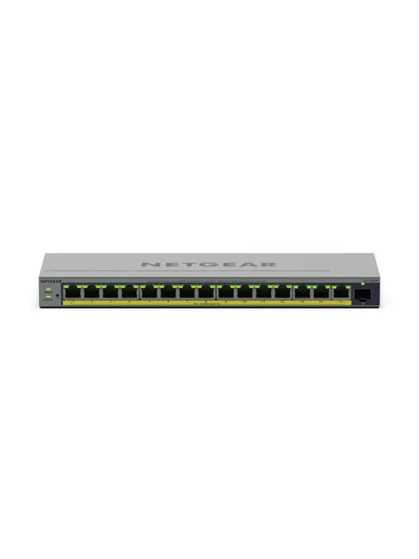 Netgear 16-Port Gigabit Ethernet Easy Smart PoE+ Switch with 1 Dedicated SFP port (180W)
