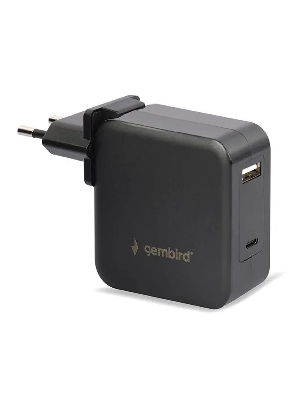 Gembird NPA-PD60-01 Universal 60W USB Type-C PD laptop charger
