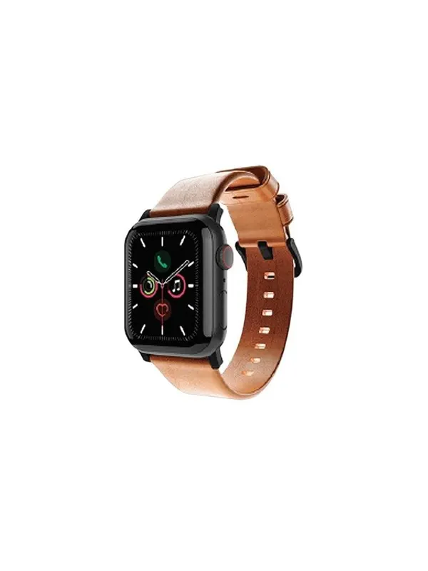 Journey Leather Band for Apple Watch 42/44/45mm - Tan