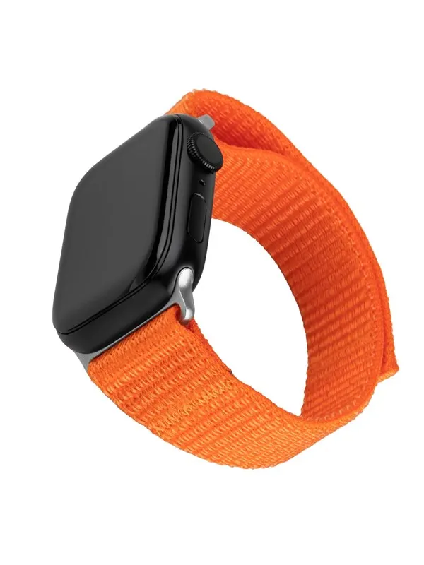 FIXED Nylonrem för Apple Watch Ultra-2/49mm Orange
