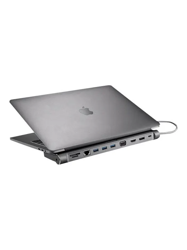 XtremeMac XWH-CDH-13 - docking station - USB-C - VGA HDMI DP - GigE
