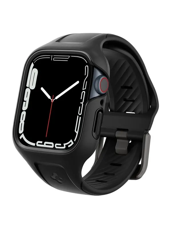 Spigen Liquid Air Pro - black - Apple Watch 9/8/7 41mm