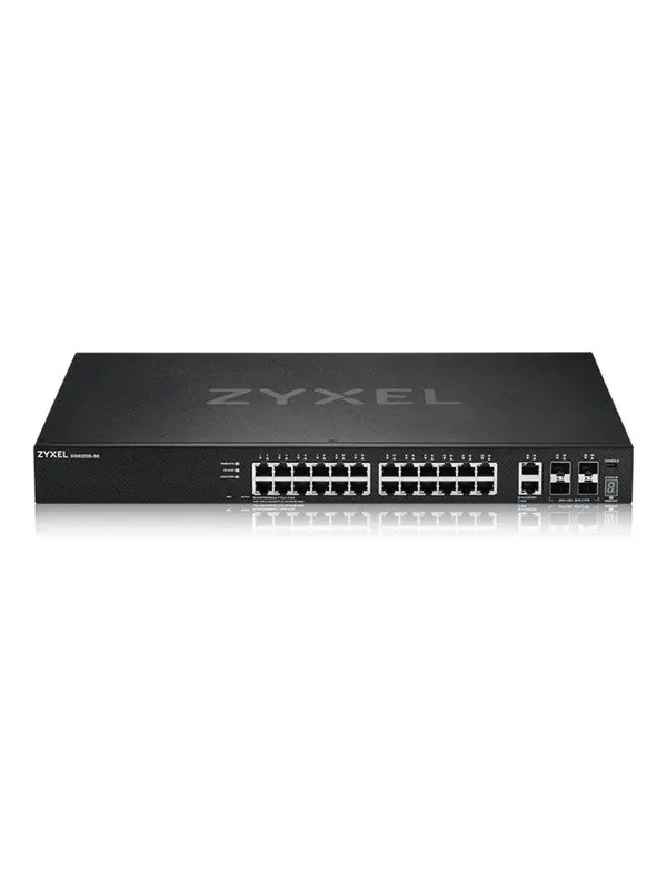 ZyXEL XGS2220 Series XGS2220-30 - switch - L3 access NebulaFLEX Cloud - 24 ports - Managed - rack-mountable