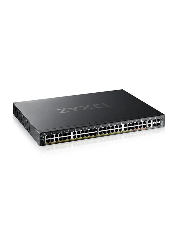 ZyXEL XGS2220-54HP 48-port GbE PoE L3 Access Switch with 6 10G Uplink (600W)