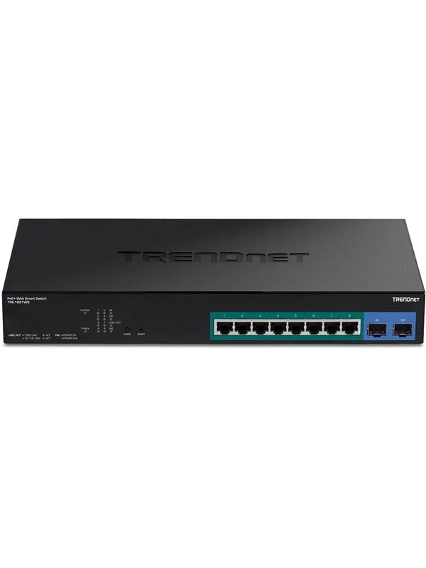 TRENDnet TPE-1021WS 10-Port Gigabit Web Smart PoE+ Switch