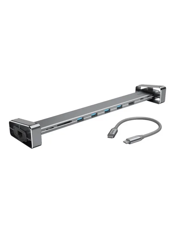 Hama 9-in-1 - docking station - USB-C - HDMI - GigE