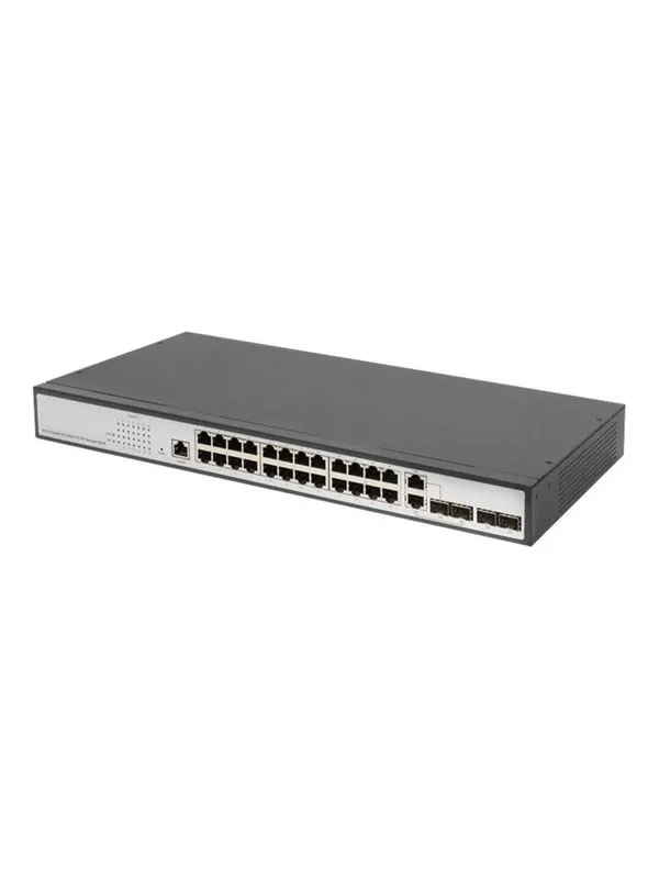 DIGITUS DN-80221-3 - switch - 24 ports - Managed - rack-mountable