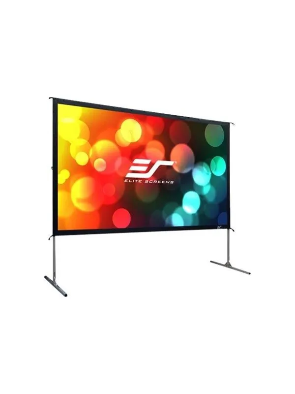 Elite Screens Yard Master 2 - Outdoor - 100" - Wraith Veil - Standard-Throw Rear Projection