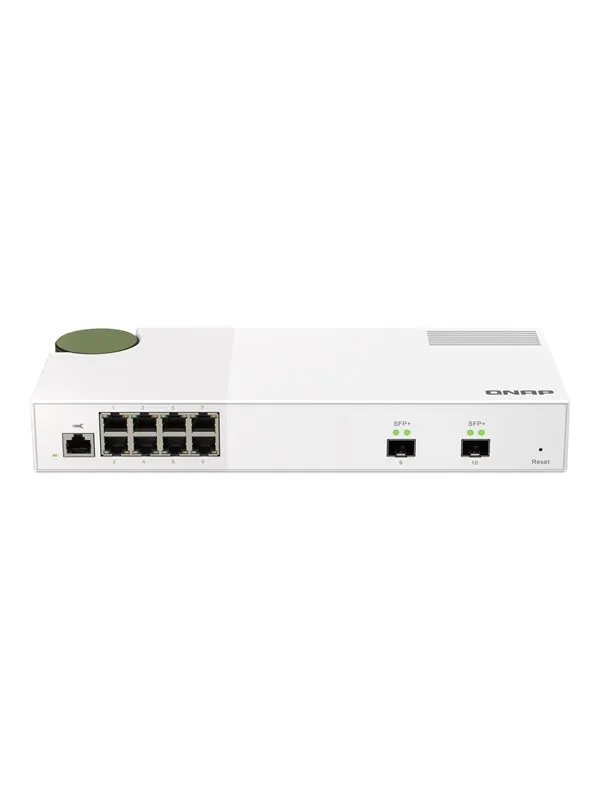 QNAP QSW-M2108-2S 10GbE and 2.5GbE Layer 2 Web Managed Switch