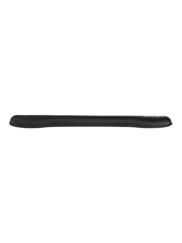 StarTech.com Foam Keyboard Wrist Rest - Ergonomic Wrist Support - Padded Keyboard Desk Cushion for Typing - Black Computer Hand &amp; Arm Rest - keyboard wrist rest