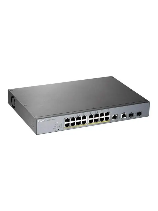 ZyXEL GS1350-18HP 16-port GbE Smart Managed PoE Switch with GbE Uplink