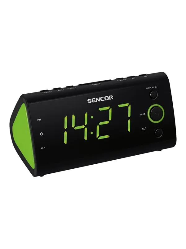 Sencor SRC 170 GN - clock radio - FM - Grön
