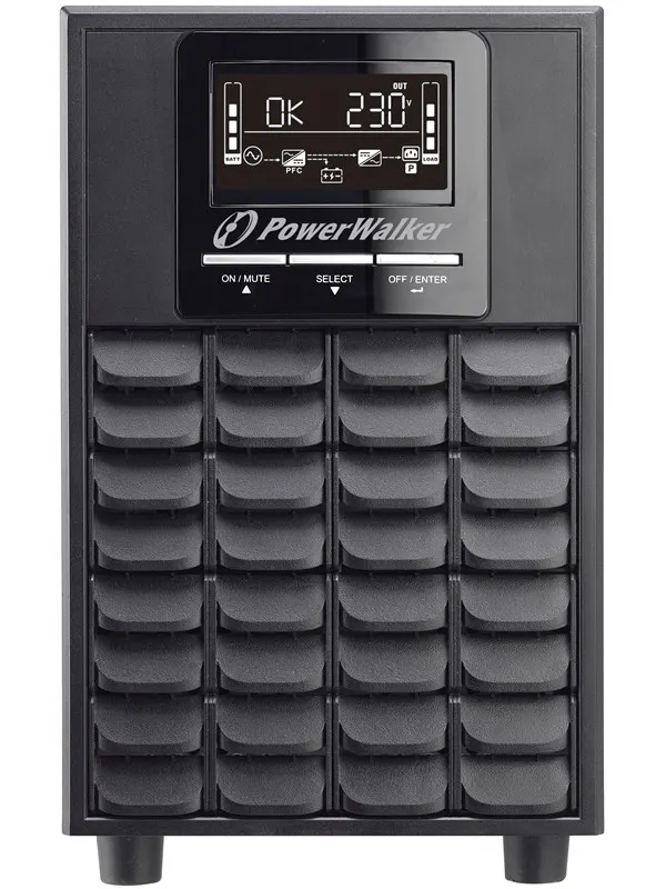 BlueWalker 10122109 - PowerWalker VFI CG PF1 - 1500VA/1500W - On-Line UPS