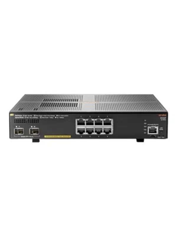 Hewlett Packard Enterprise Aruba 2930F 8G PoE+ 2SFP+ Switch