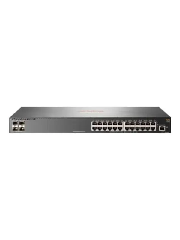 Hewlett Packard Enterprise Aruba 2930F 24G 4SFP - switch - 24 porta