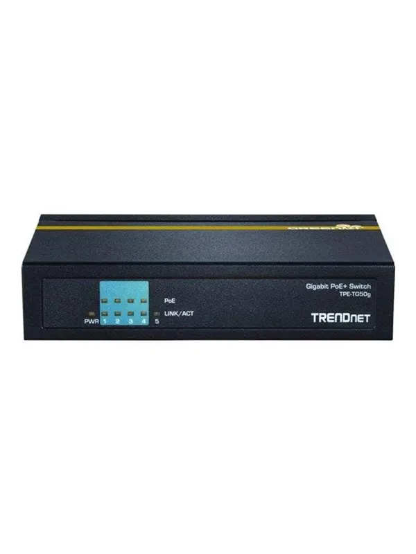 TRENDnet TPE TG50g - switch - 5 portar - skrivbor