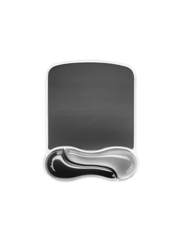Kensington Handledstöd Duo Gel Wave svart/rökfärgad Svart
