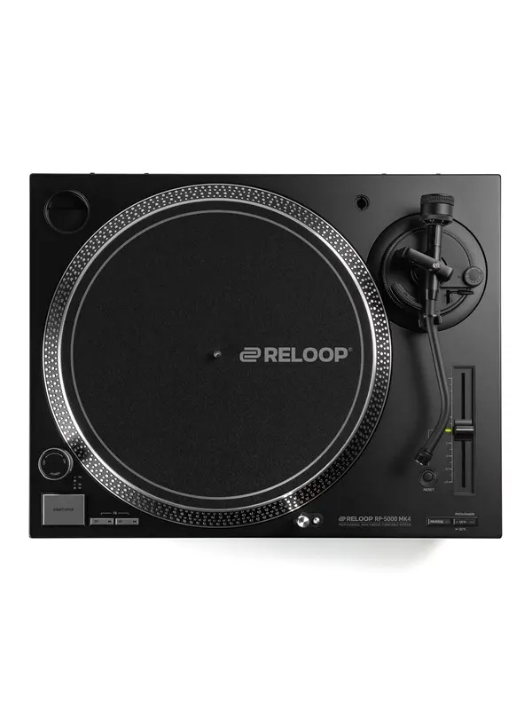 Reloop RP-5000 MK4 - Turntable - DJ - Skivspelare Black