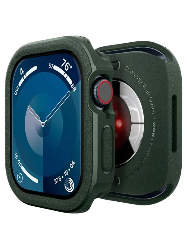 Spigen CASEOLOGY VAULT Case for Apple Watch 10 (46MM) - Green