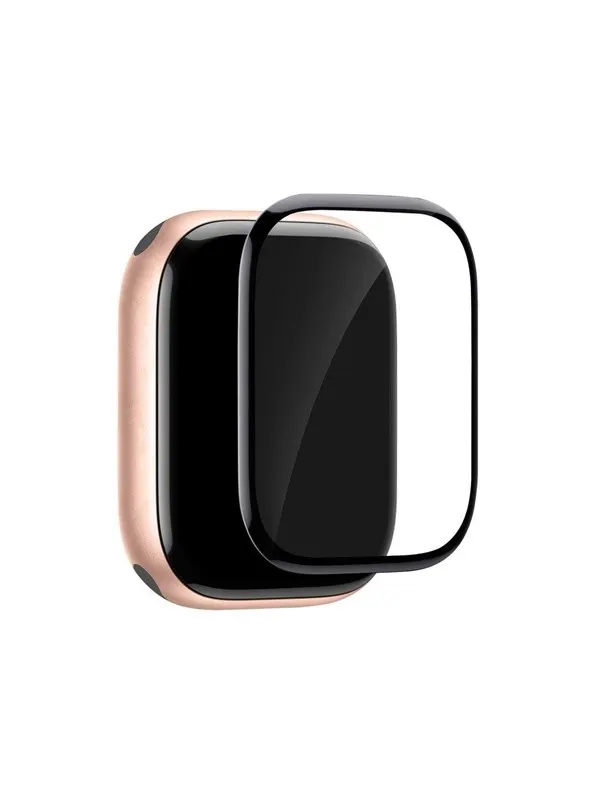 Puro Flexible Shield Protective Film with Applicator for Apple Watch 10/11 42mm - Black