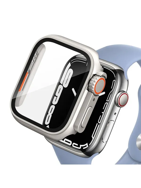 Tech-Protect Defense360 Case for Apple Watch 4 / 5 / 6 / SE (44mm) - Titanium Orange