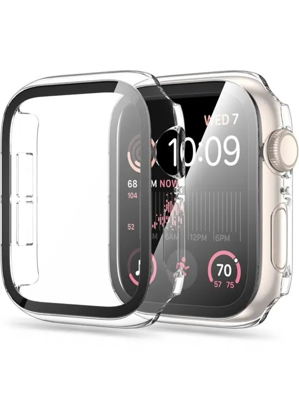 Tech-Protect Defense360 Case for Apple Watch 4 / 5 / 6 / SE (44mm) - Transparent