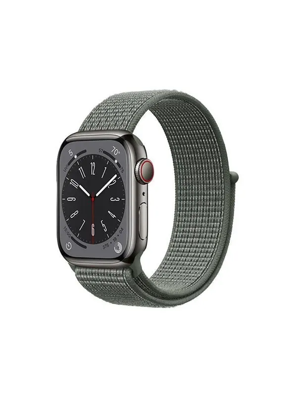 CRONG Nylon - Sport Band for Apple Watch 44/45/46/49 mm (Military Green)