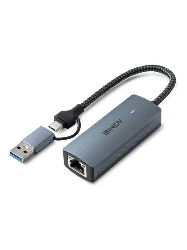 Lindy USB 3.2 Gen 1 to 5G Ethernet Converter