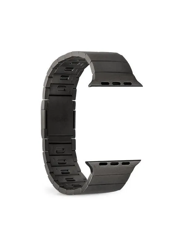 Puro TITAN Stainless Steel Strap for Apple Watch 42 / 44 / 45 / 49 mm - Black