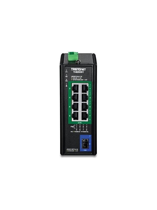 TRENDnet TI-BG5091 - Version v1.0R - switch - industrial - 9 ports
