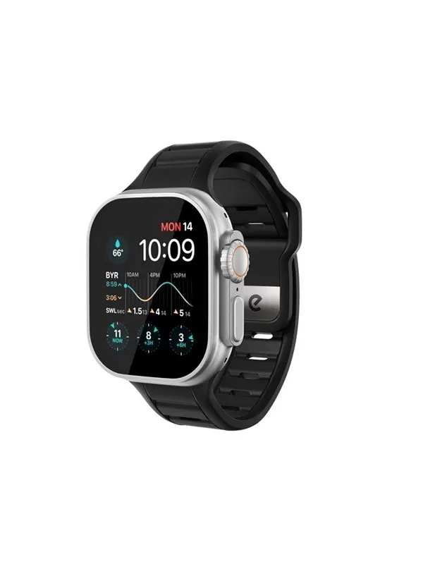 KeyBudz Journey Apple Watch Strap - Carbon Black