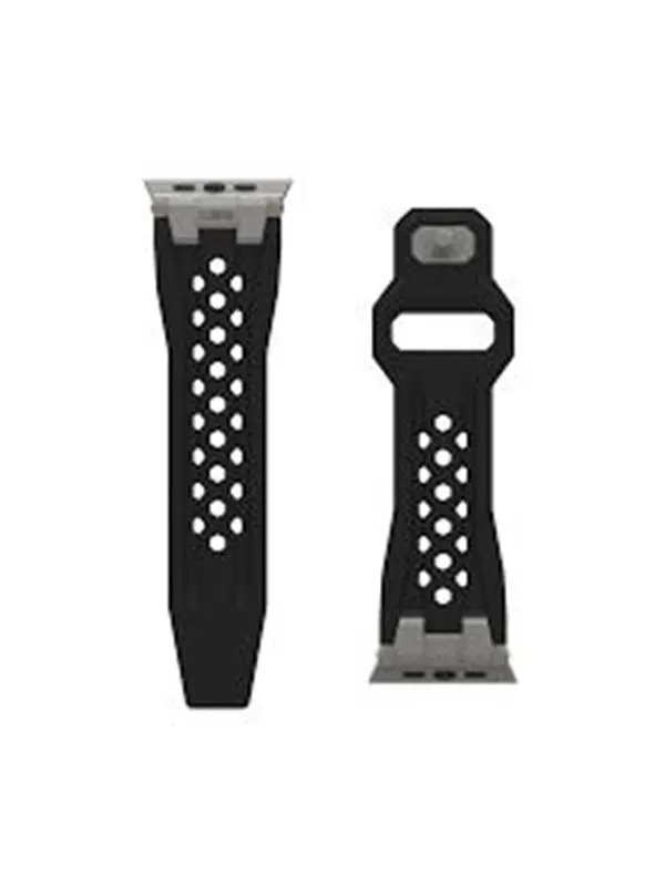 UAG Monarch Strap black/titanium - Apple Watch 49mm/46mm/45mm/44mm