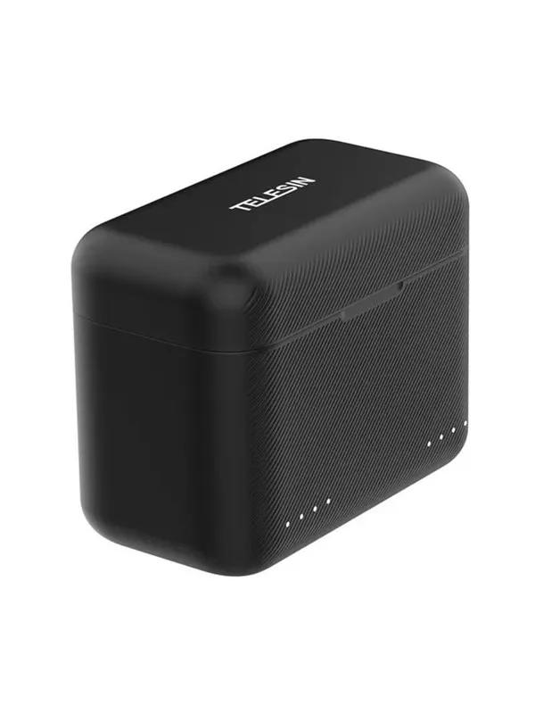 TELESIN 2-slot charger + card storage for Insta360 X4