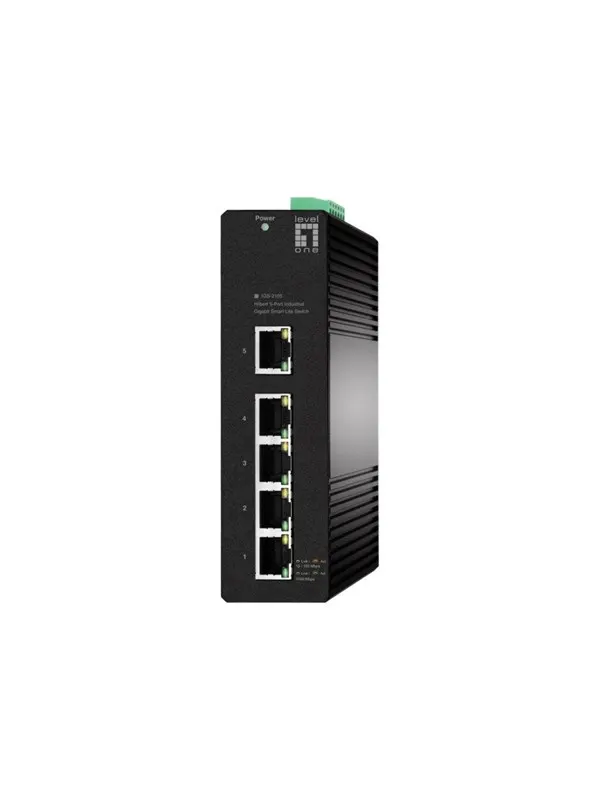 LevelOne Hilbert IGS-2105 - switch - industrial lite - 5 ports - Managed