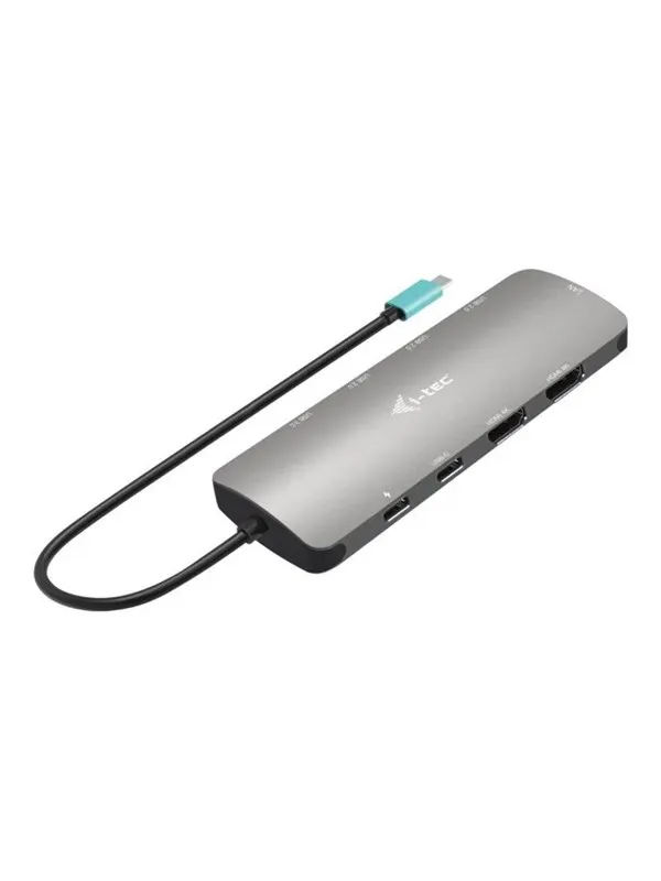 I-Tec Nano Dock - USB-C/USB4/TB3/TB4 - 2x HDMI - 100W PD
