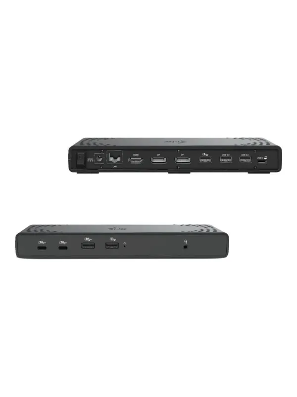 I-Tec Docking Station - USB-C/USB4 - 2-Port DP++ - 100W
