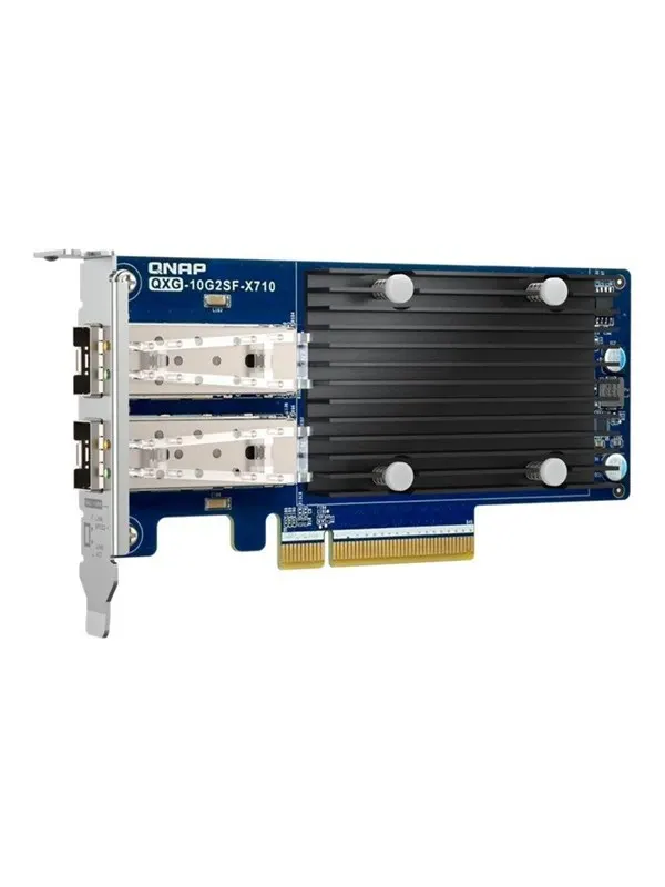 QNAP QXG-10G2SF-X710 Dual-port 10 GbE network expansion card