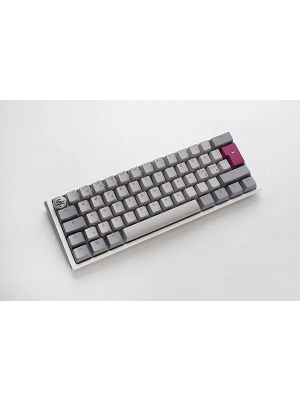 Ducky One 3 - Mist Nordic - Mini 60% - Cherry Brown - RGB - ND - Gaming Tangentbord - Nordisk - Grå