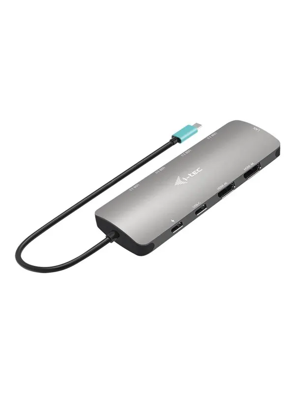 I-Tec Nano Dock - USB4 - 2-Port HDMI - 100W PD