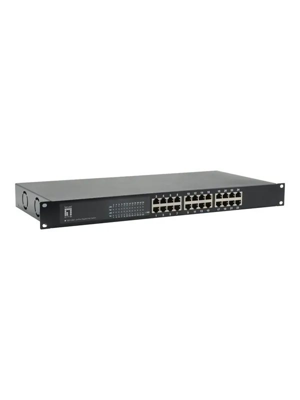 LevelOne GEP-2421W150 - switch - 24 ports - rack-mountable