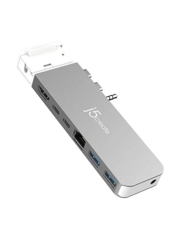 j5create JCD395 - docking station - USB4 x 2 - HDMI USB4 - GigE