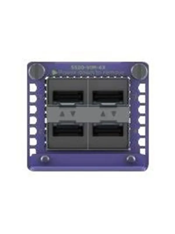 Extreme Networks Versatile Interface Module - expansion module - 10 Gigabit SFP+ x 4